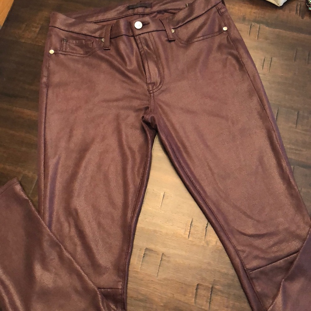 Final chance-7 for all mankind burgundy legging